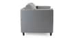 Miranda Velvet 3 Seater Sofa In Mist Grey Colour