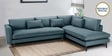 Mireya Fabric LHS Sectional Sofa (3+ Lounger) In Smoke Grey Colour