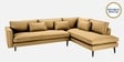 Mireya Fabric LHS Sectional Sofa (3+ Lounger) In Yellow Colour          In Y