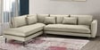 Mireya Fabric RHS Sectional Sofa (3+ Lounger) In Beige Colour