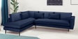 Mireya Fabric RHS Sectional Sofa (3+ Lounger) In Navy Blue Colour