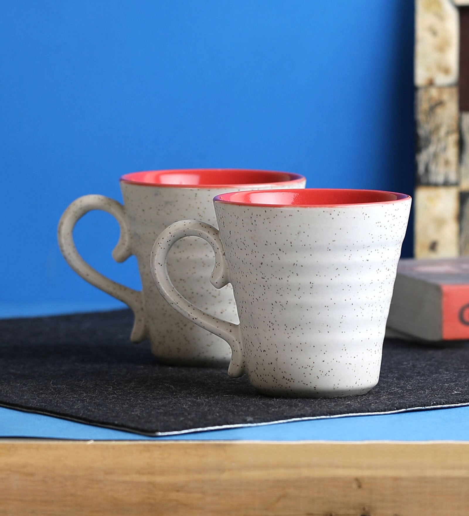 Mathew 300ml White (Set of 2) Ceramic Coffee Mug