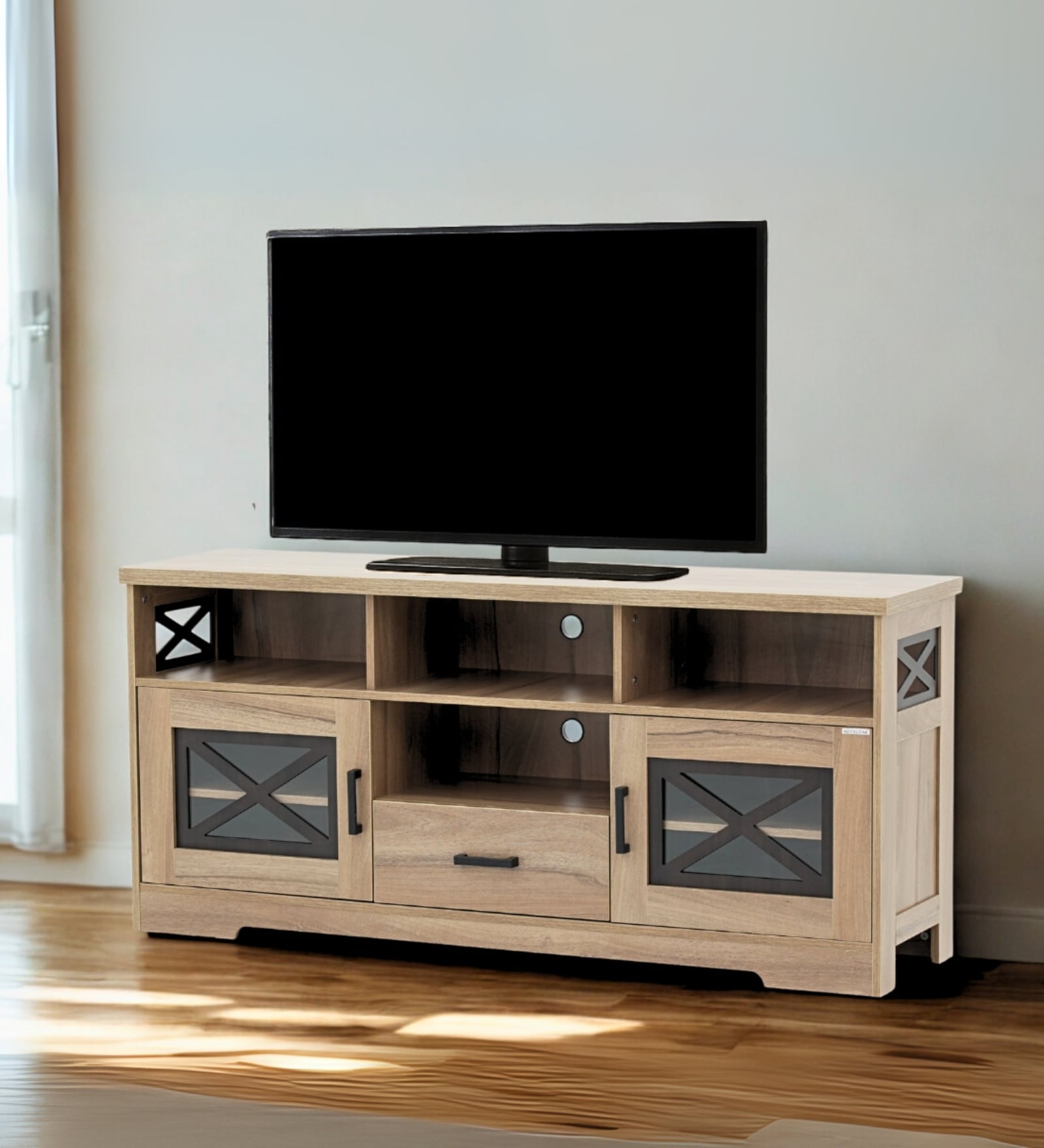 Miami American Tv Unit In Brown Finish