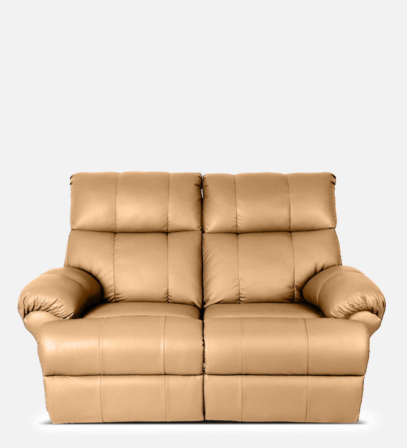 Micasa 2 Seater Motorized Recliner in Light Brown Colour