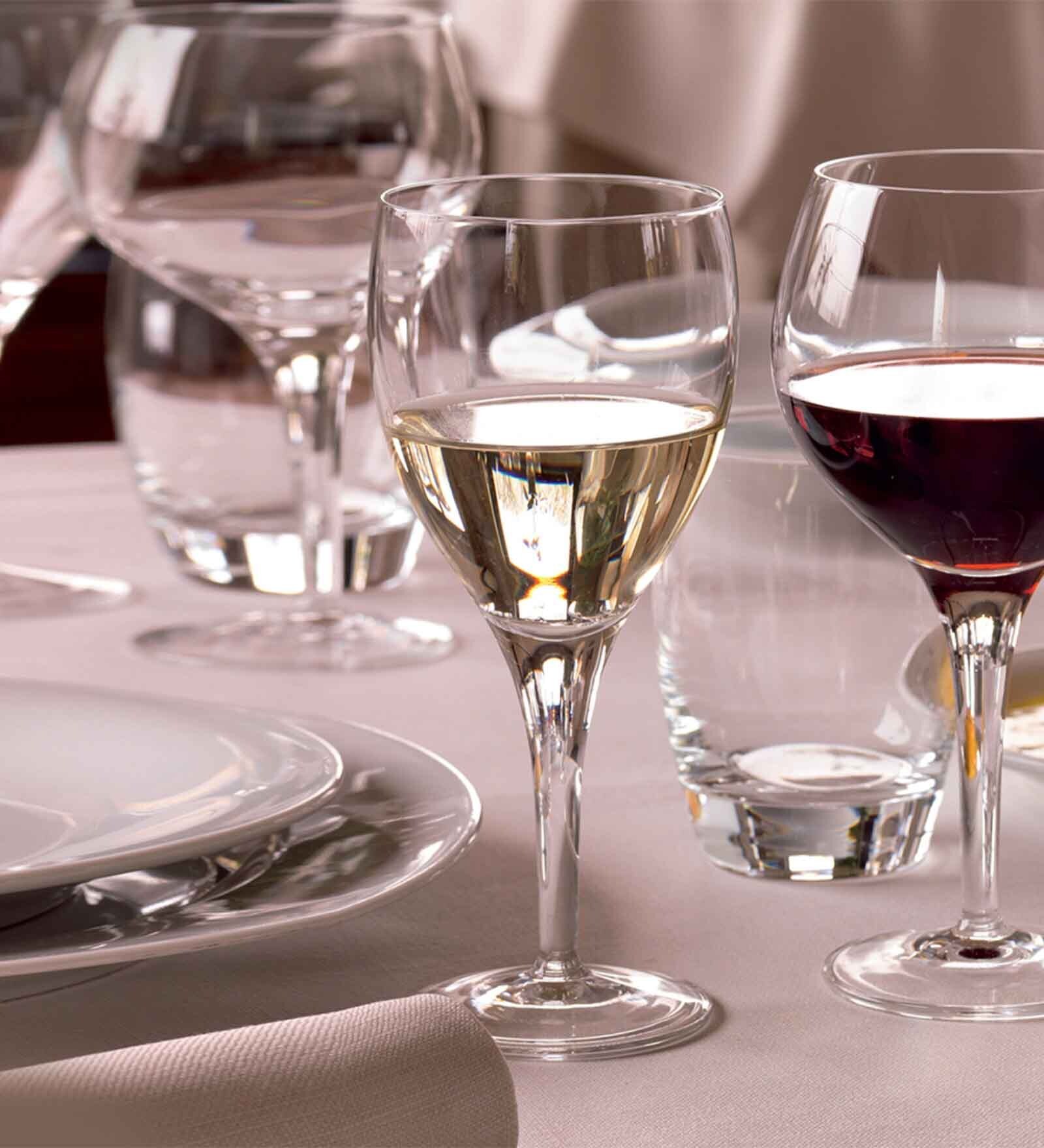 Luigi Bormioli Collection Transparent 340Ml Glass (Set Of 6) Wine Glasses