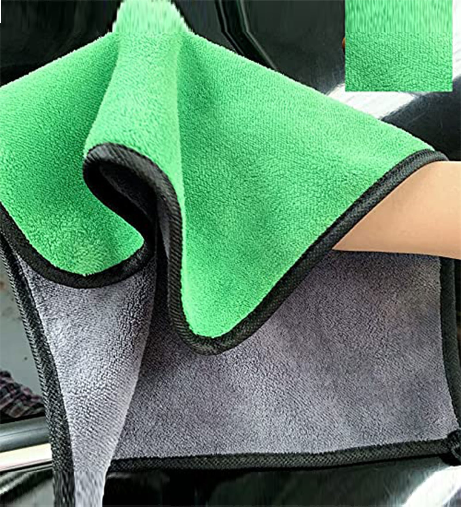 Assorted Color Micro Fiber Cleaning Cloth Multi Purpose Hand Towel