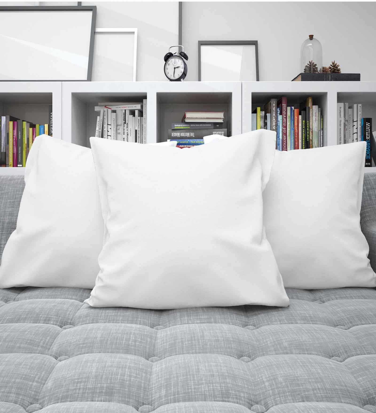 Microfiber Filled Polyester 16 x16 Inch Cushion Inserts (Set of 3)