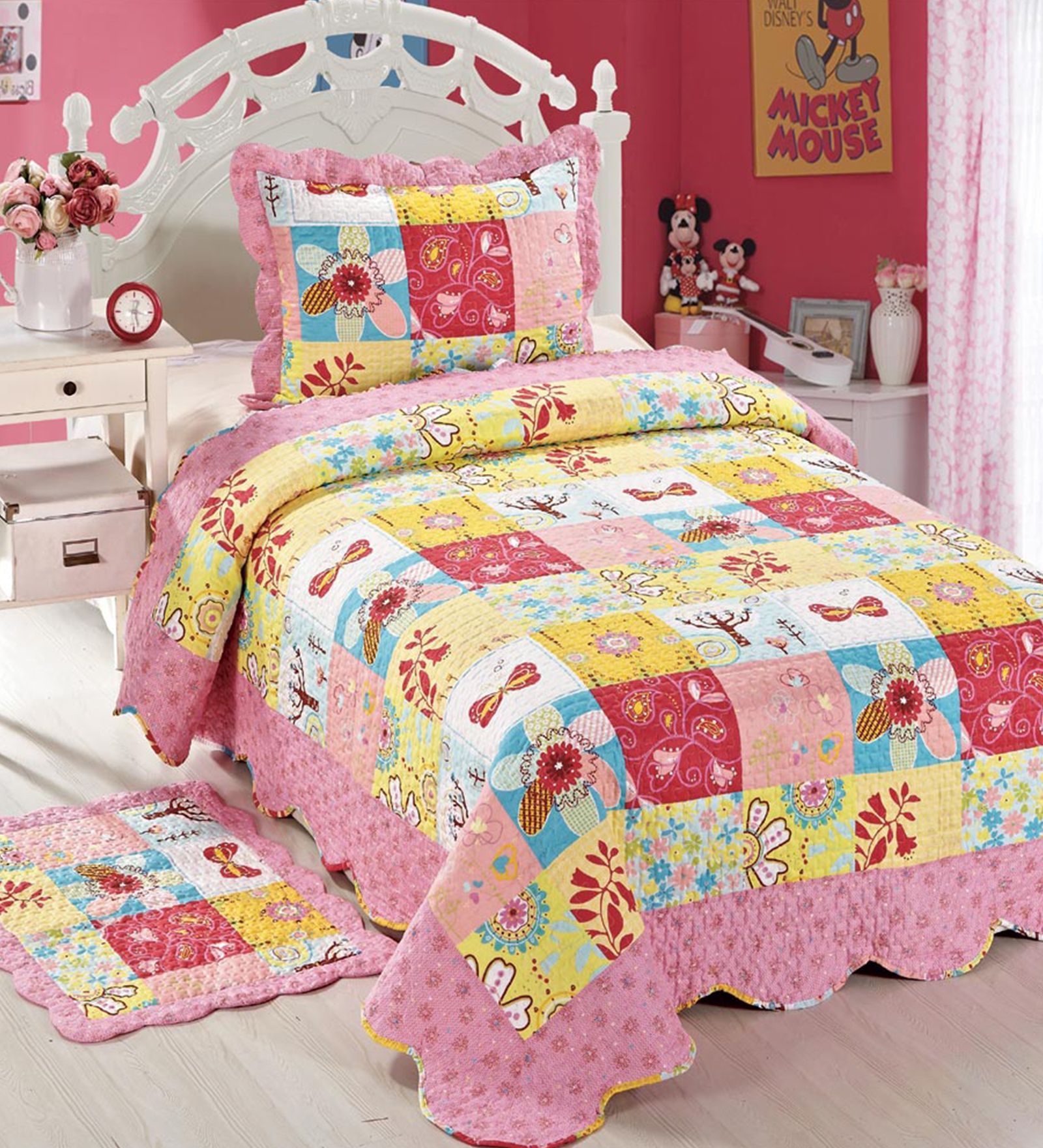 Microfibre Single Size AC Quilt