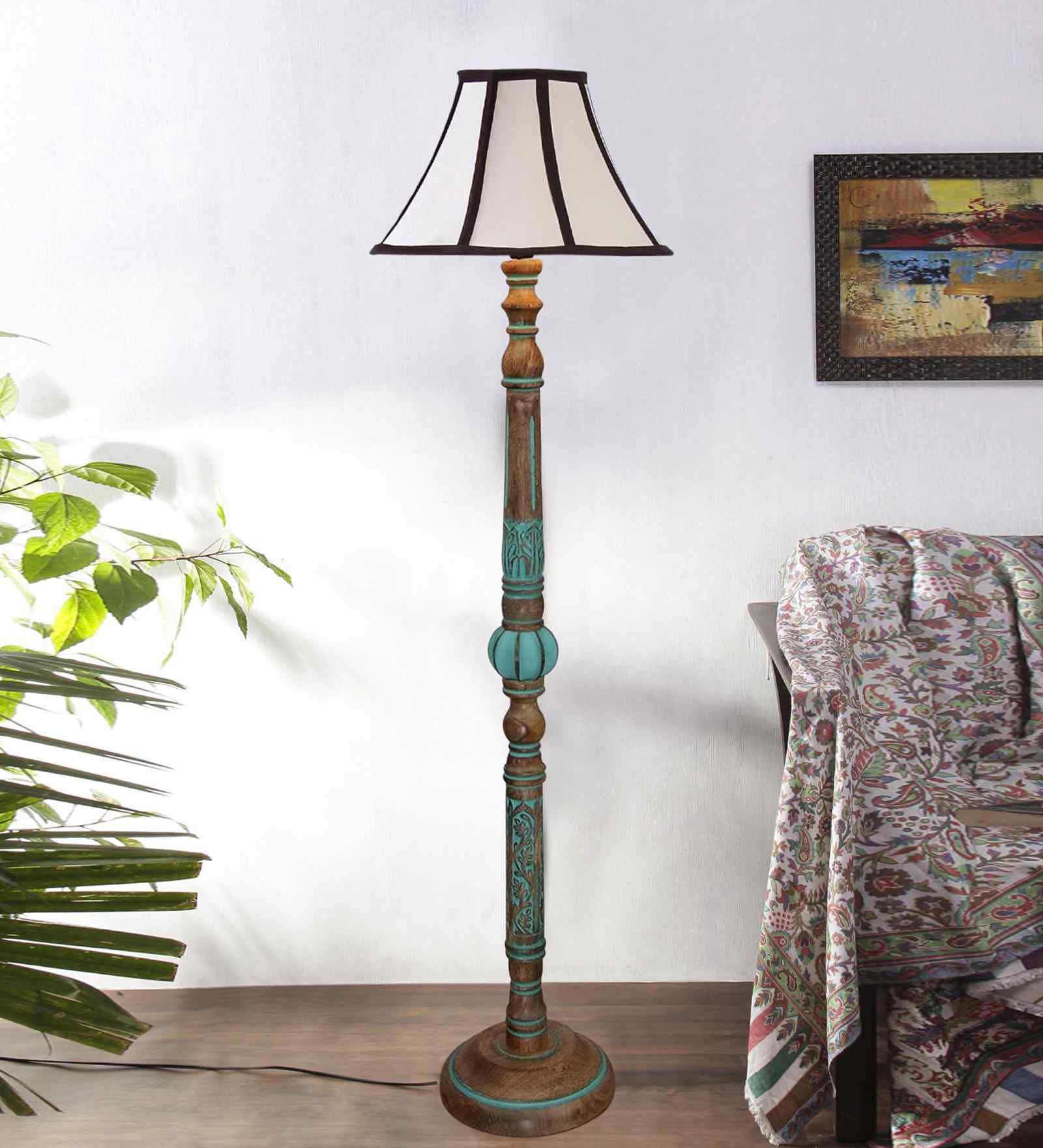 Multicolor Mid Century Modern Floor Lamp