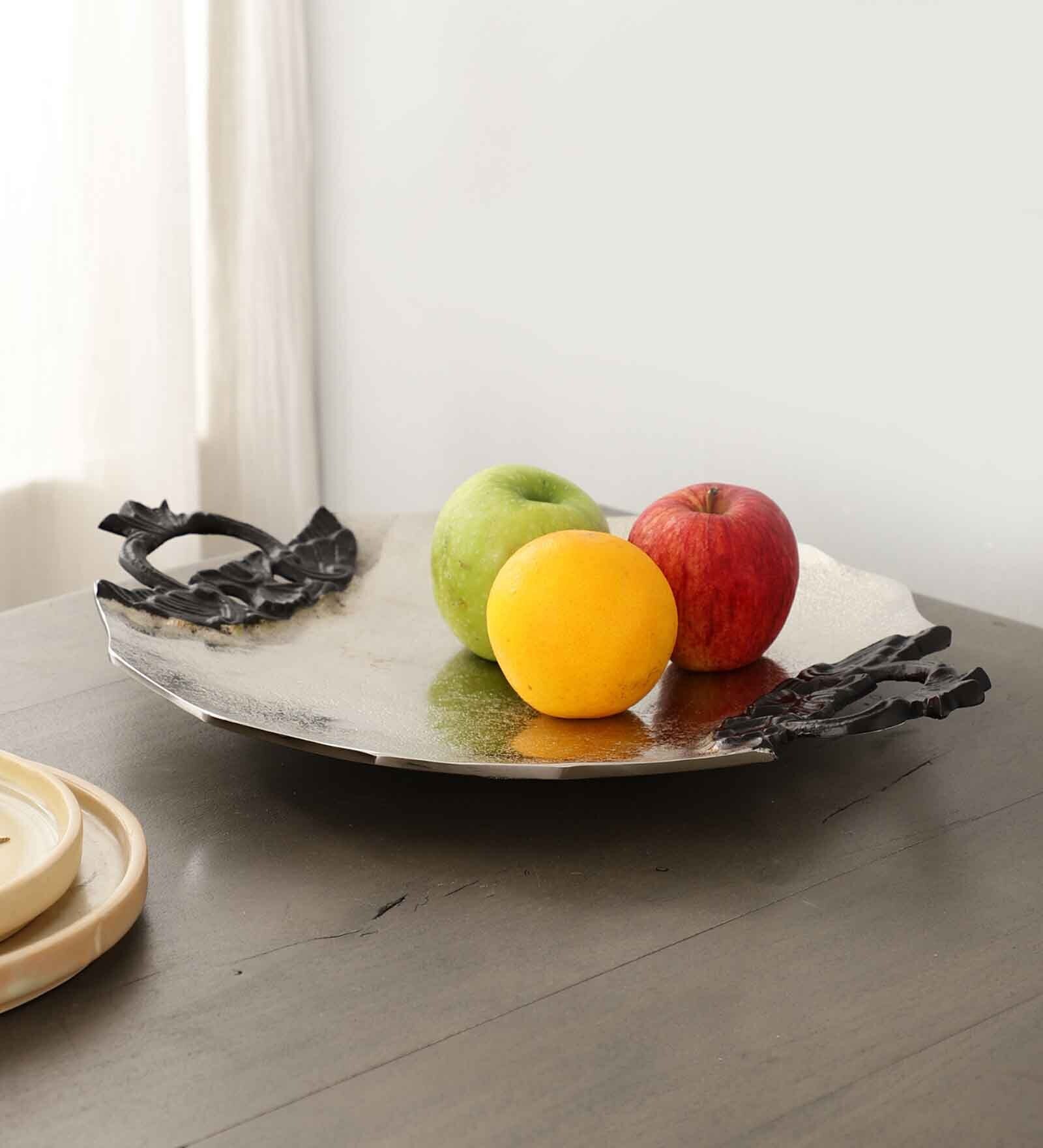 Midas Silver Round Tray