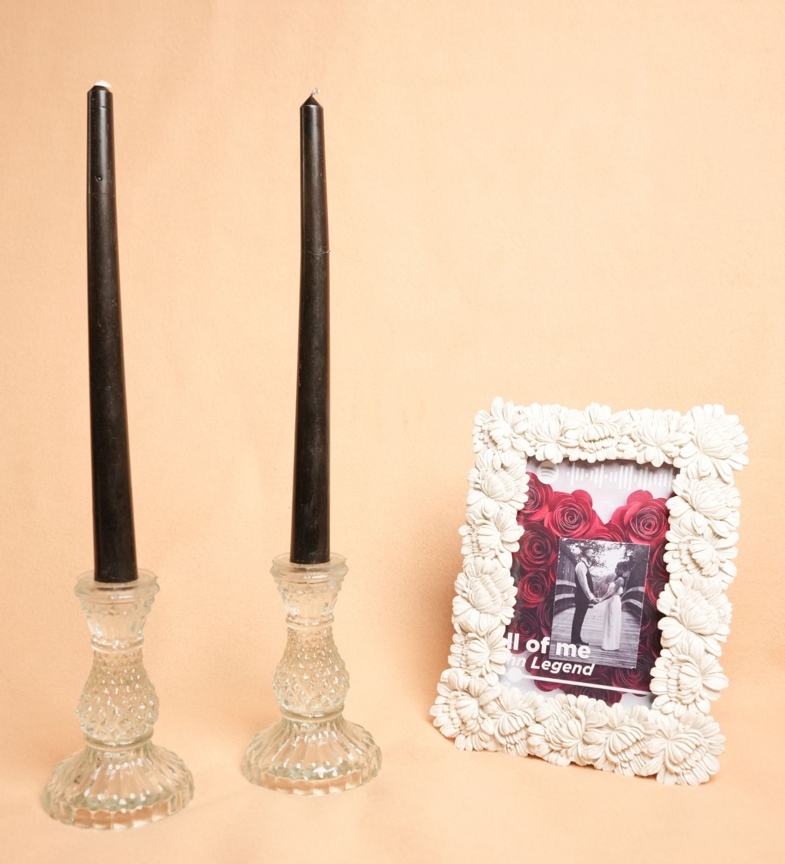 Midnight Flame Candles Set