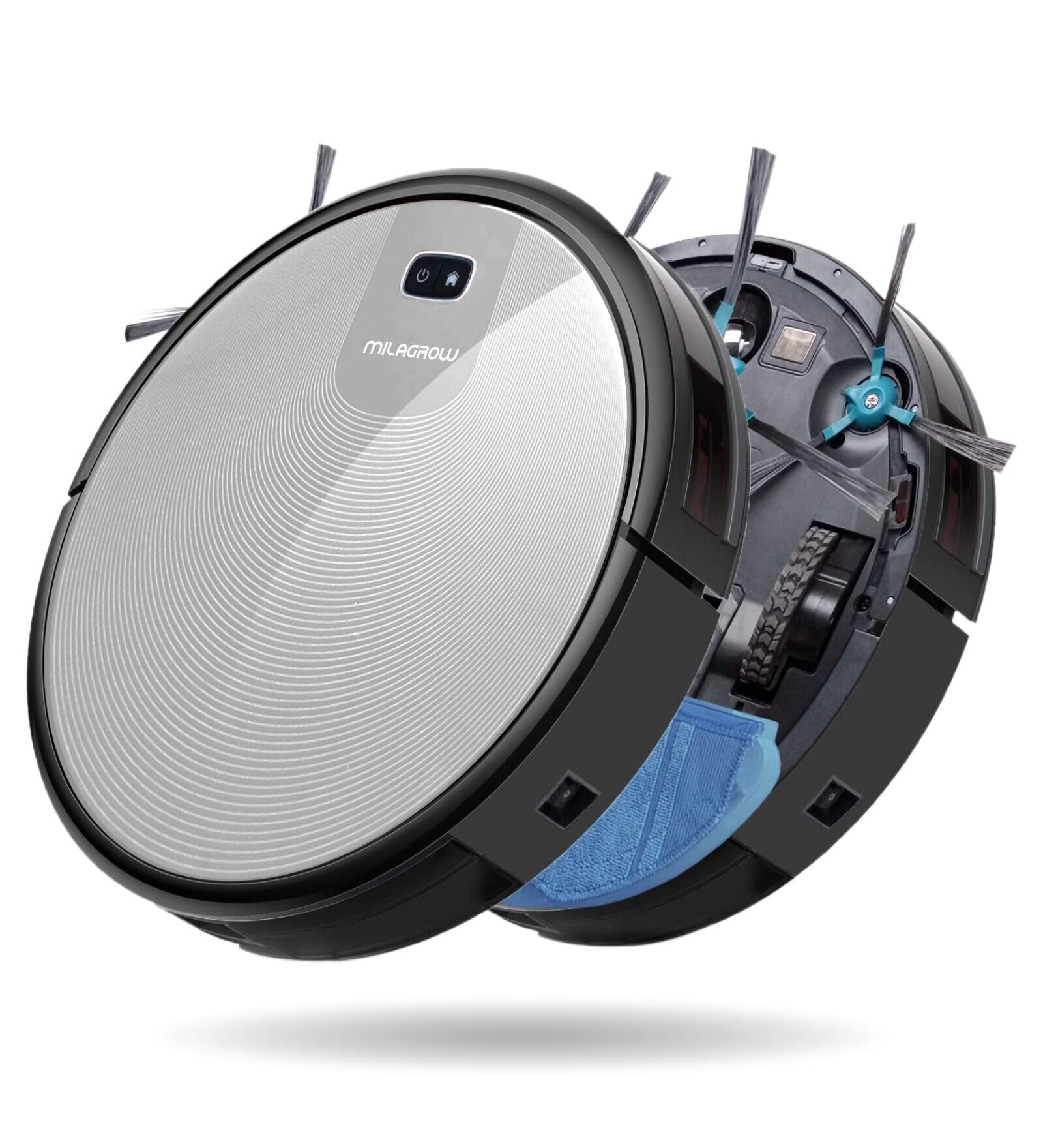 Buy Milagrow SilverFox 21 Dry & Wet 1500Pa Suction Robotic Vacuum