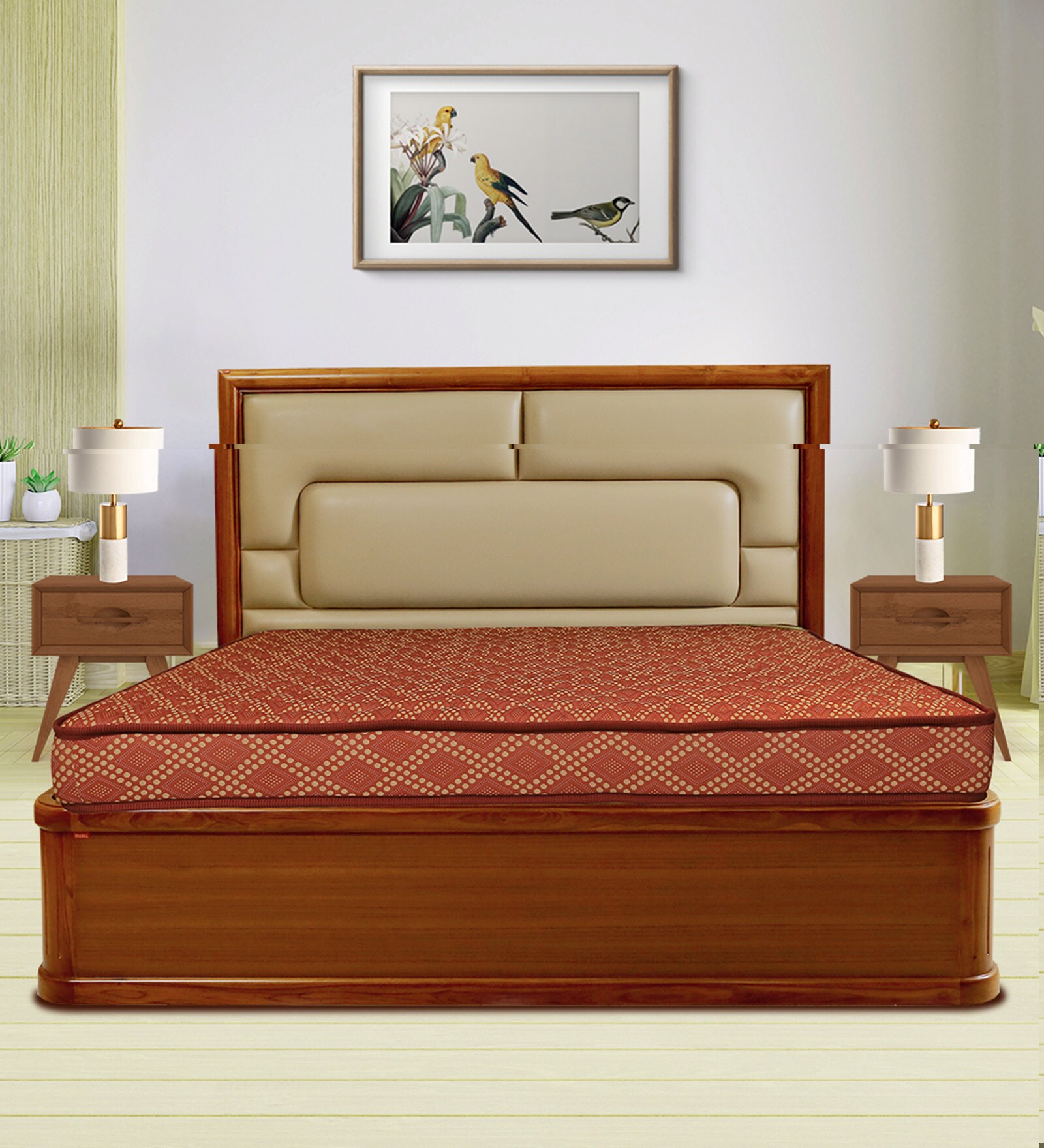 Milano Plus 5 inch Rebonded Foam King Size Mattress