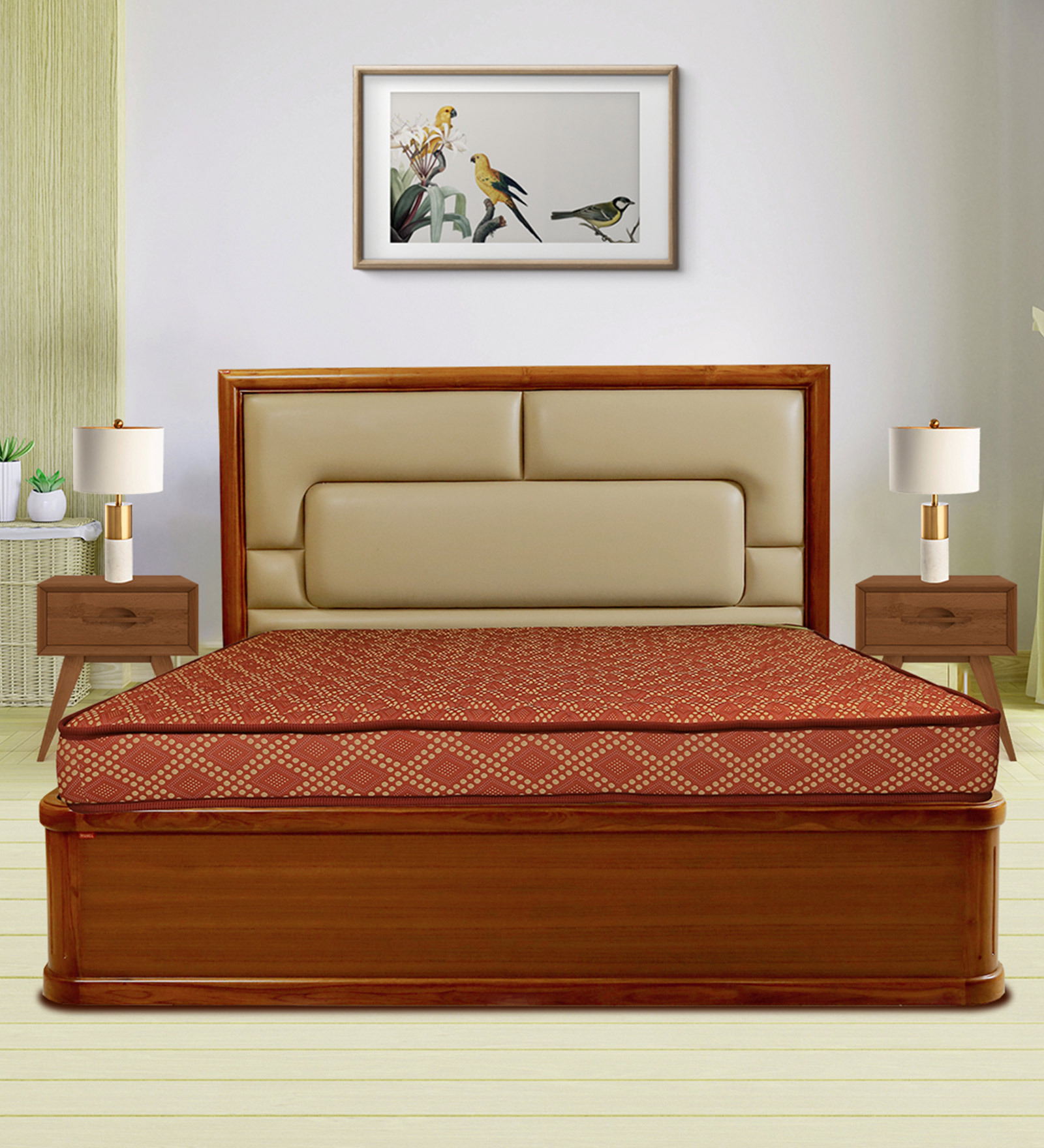 Milano Plus 5 inch Rebonded Foam Queen Size Mattress