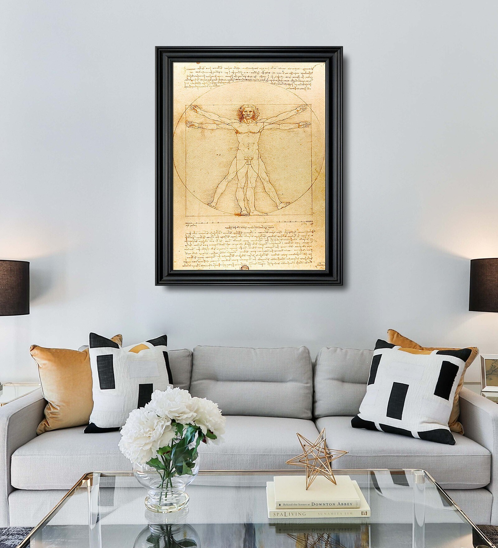 Miller Canvas Framed 18 x 24 Art Print