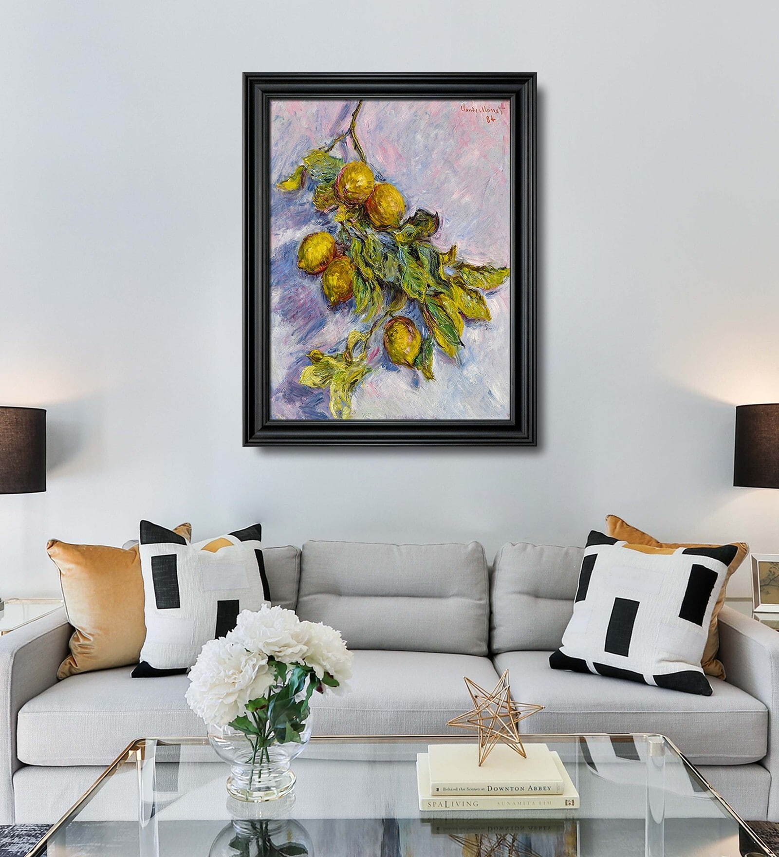 Miller Canvas Framed 18 x 24 Art Print