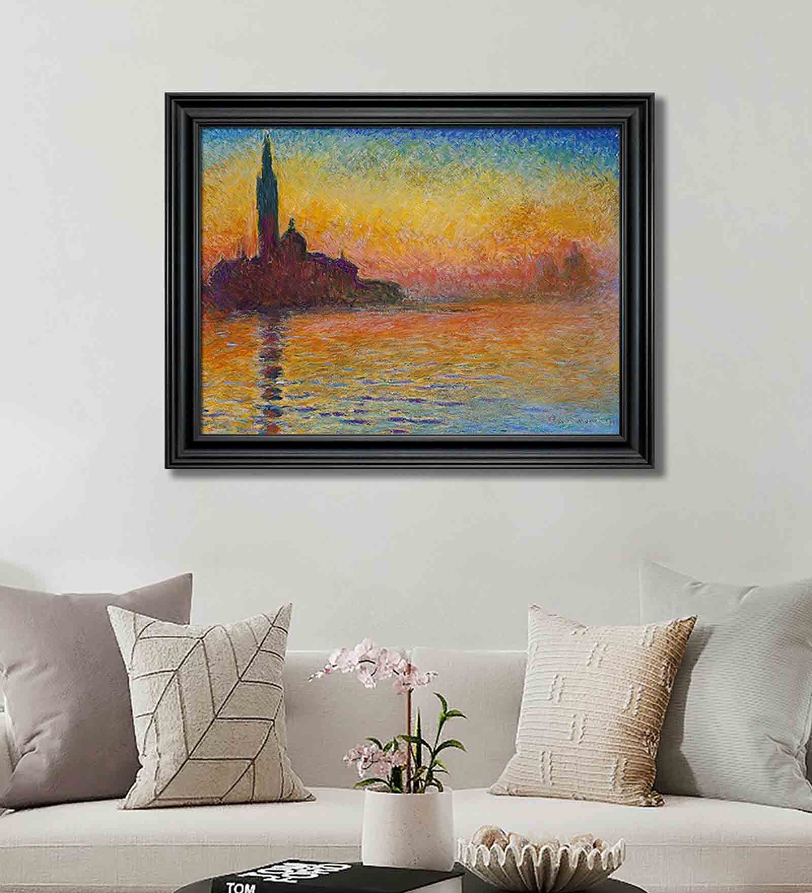 Miller Canvas Framed 18 x 24 Art Print