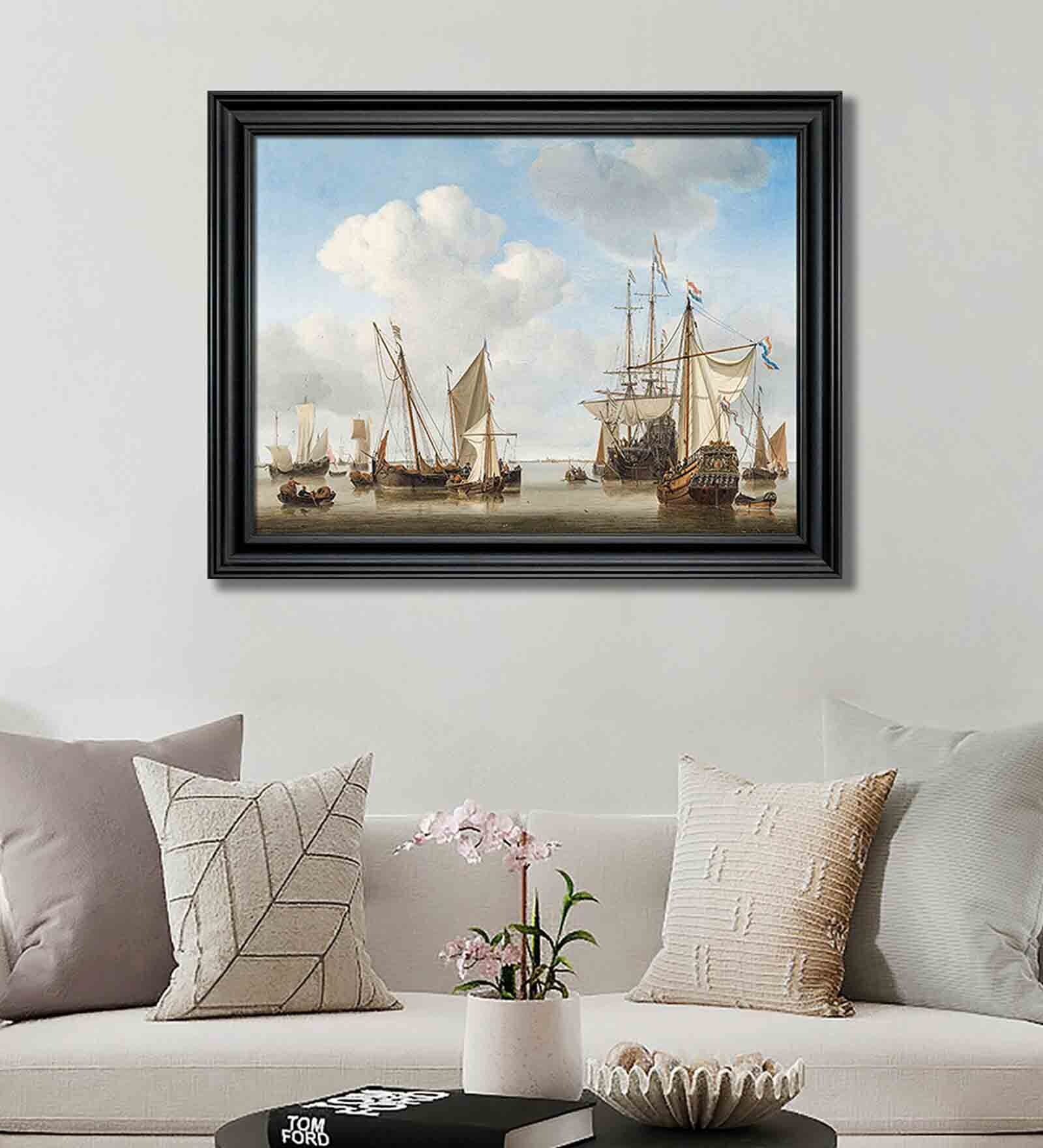 Miller Canvas Framed 18 x 24 Art Print