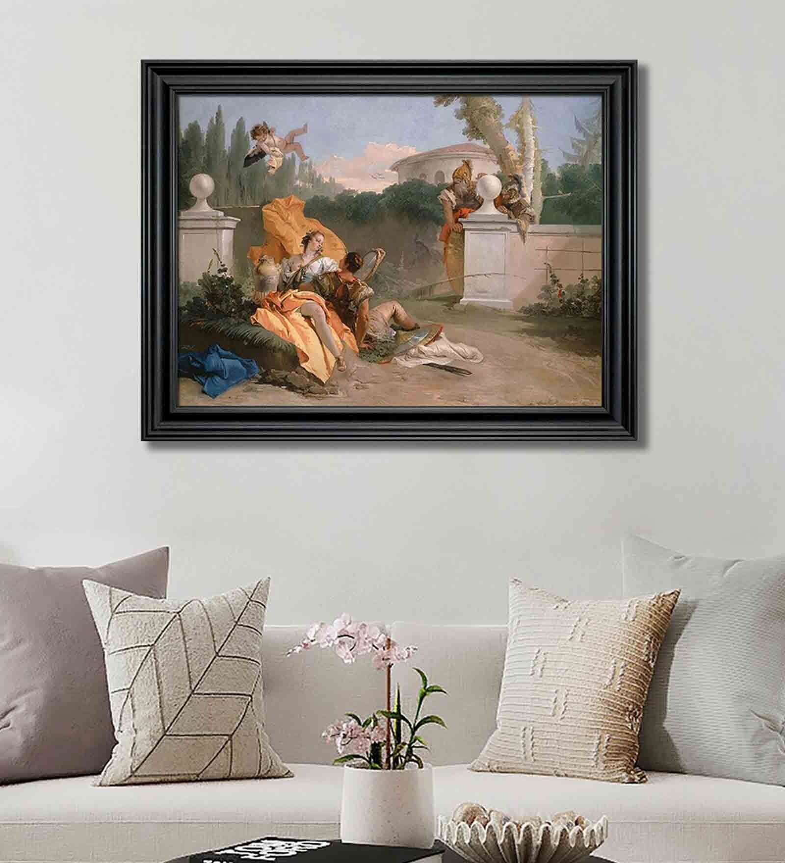 Miller Canvas Framed 18 x 24 Art Print