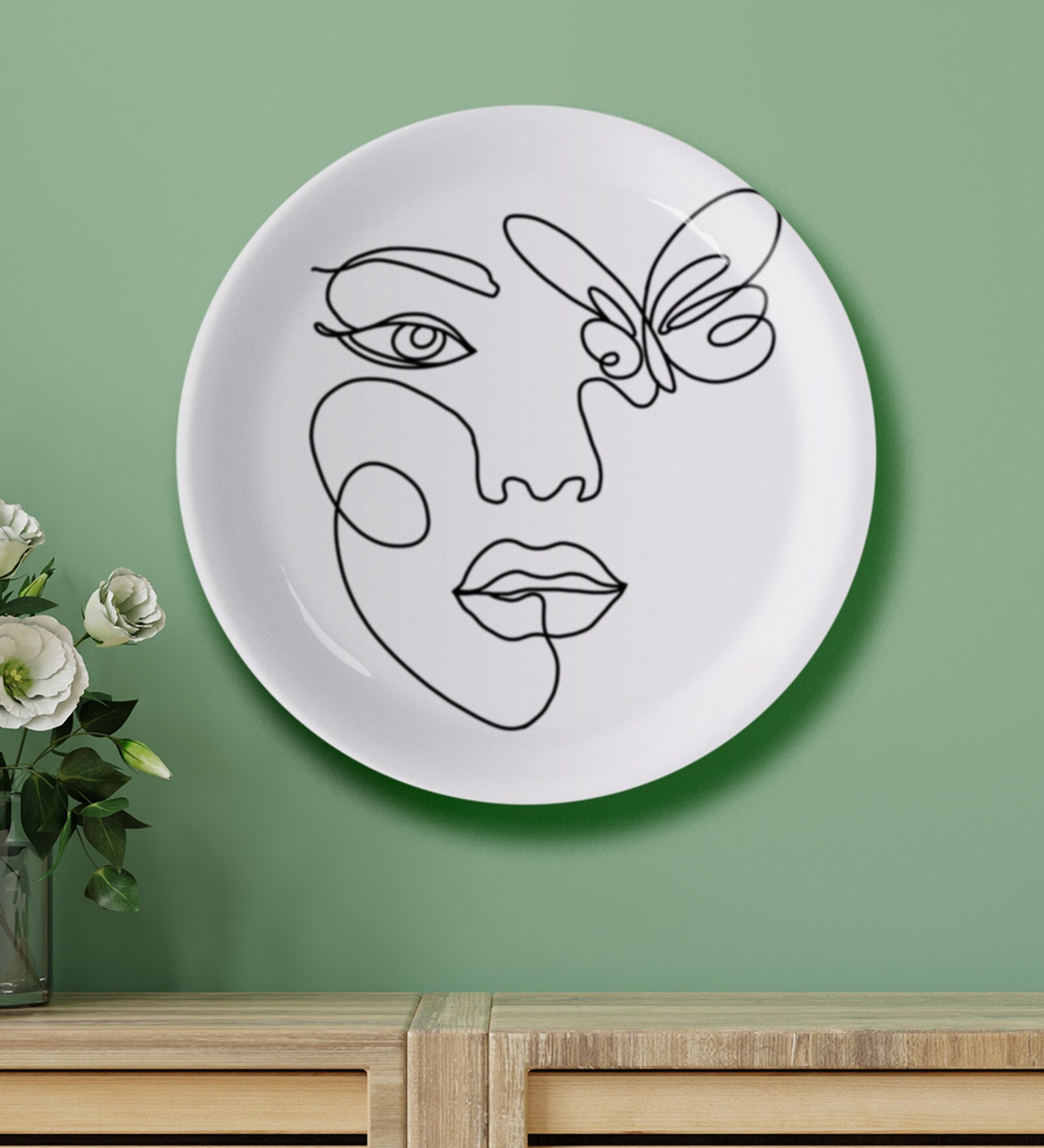 Minimalist Marvel Wall Plate