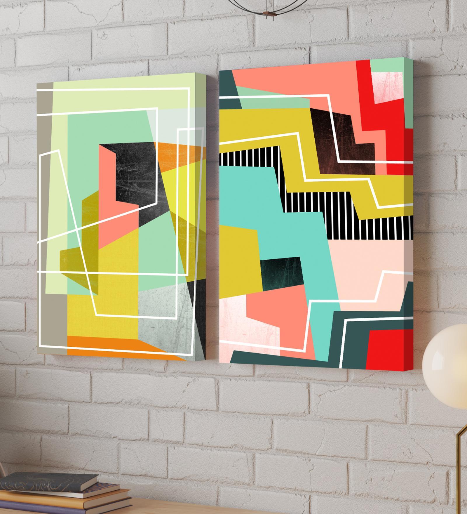 Buy Mandala Chakra Multicolour Synthetic Wood Framed Canvas Art Print at 25 OFF by Art Street