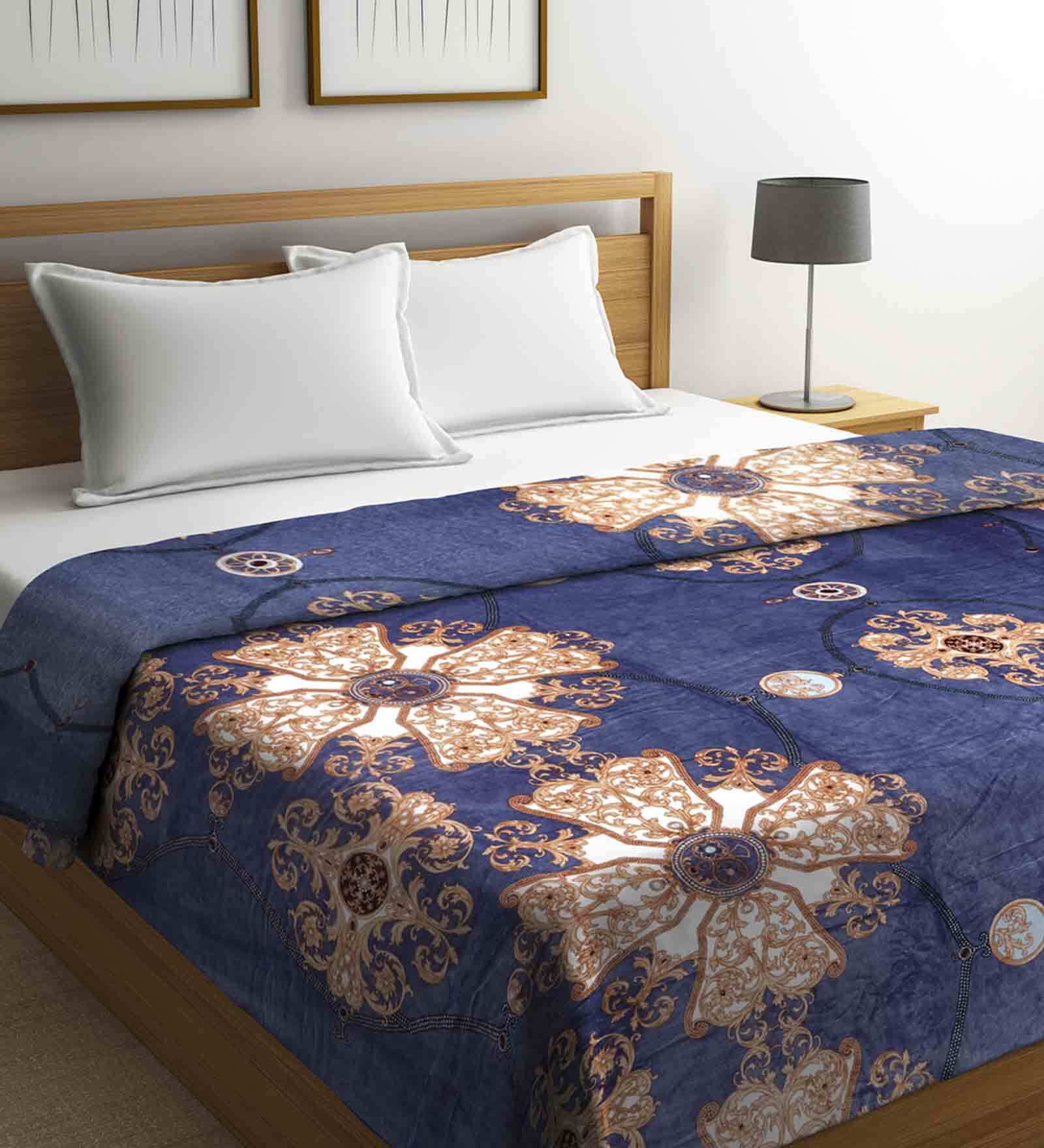 Buy Mink 300 GSM 1 Double Bed AC Comforter by Klotthe Online Double