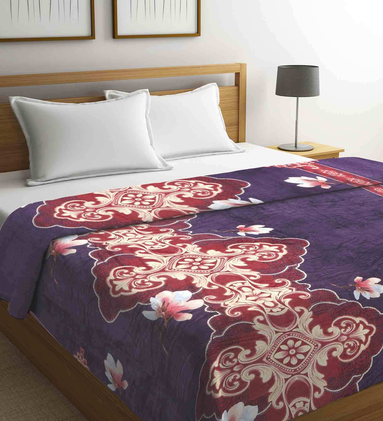 Buy Mink 300 GSM 1 Double Bed AC Comforter by Klotthe at 72 OFF by