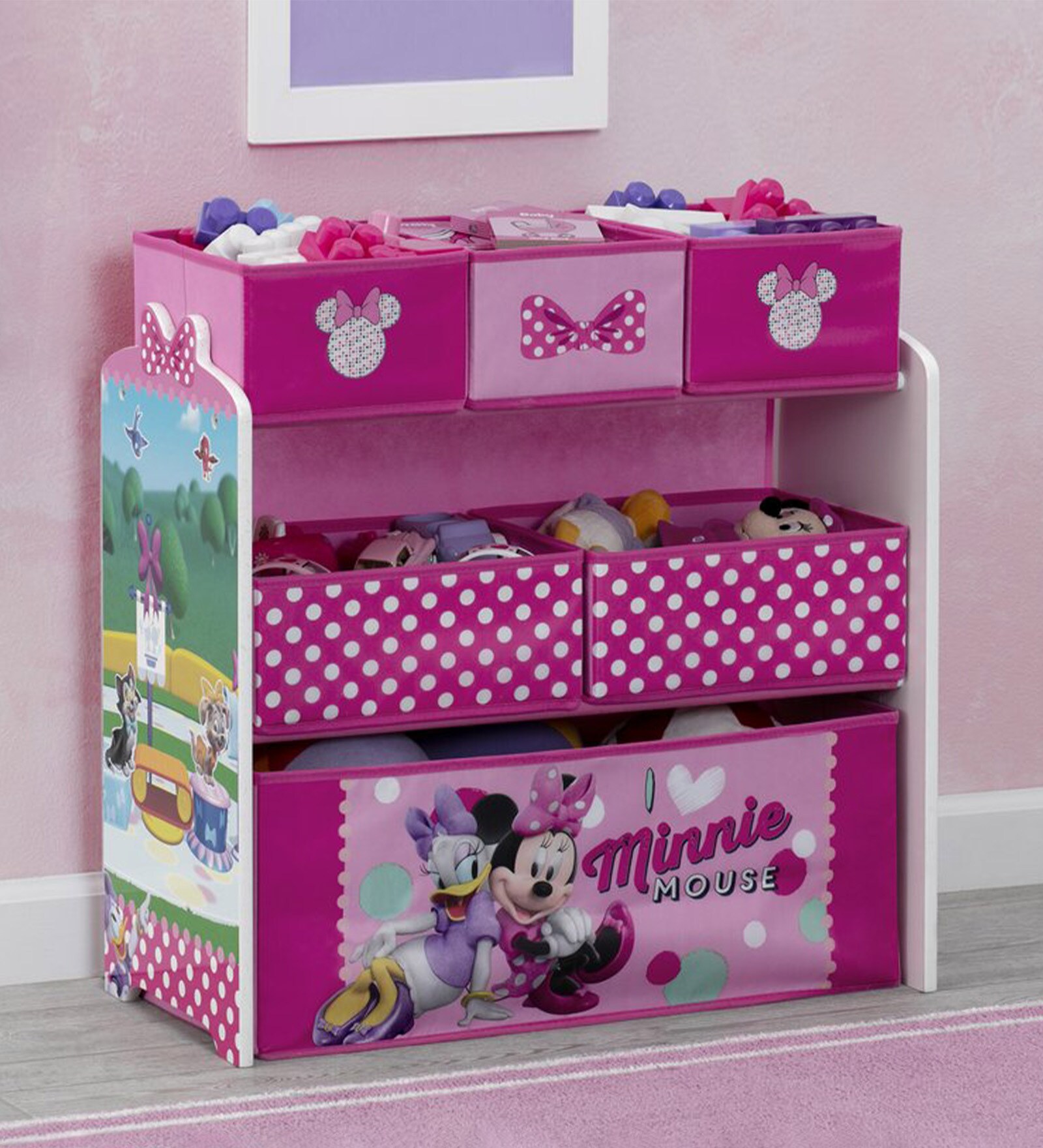 Buy Minnie Mouse Organizer Unit in Pink Colour at 20 OFF by Cot