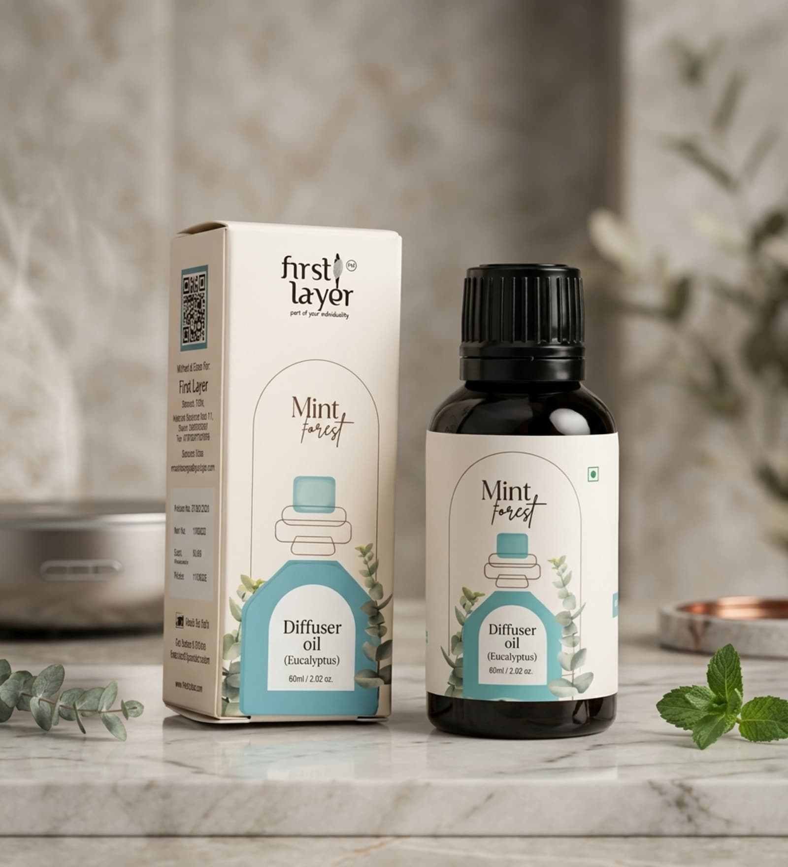 Mint Forest Eucalyptus Diffuser Oil
