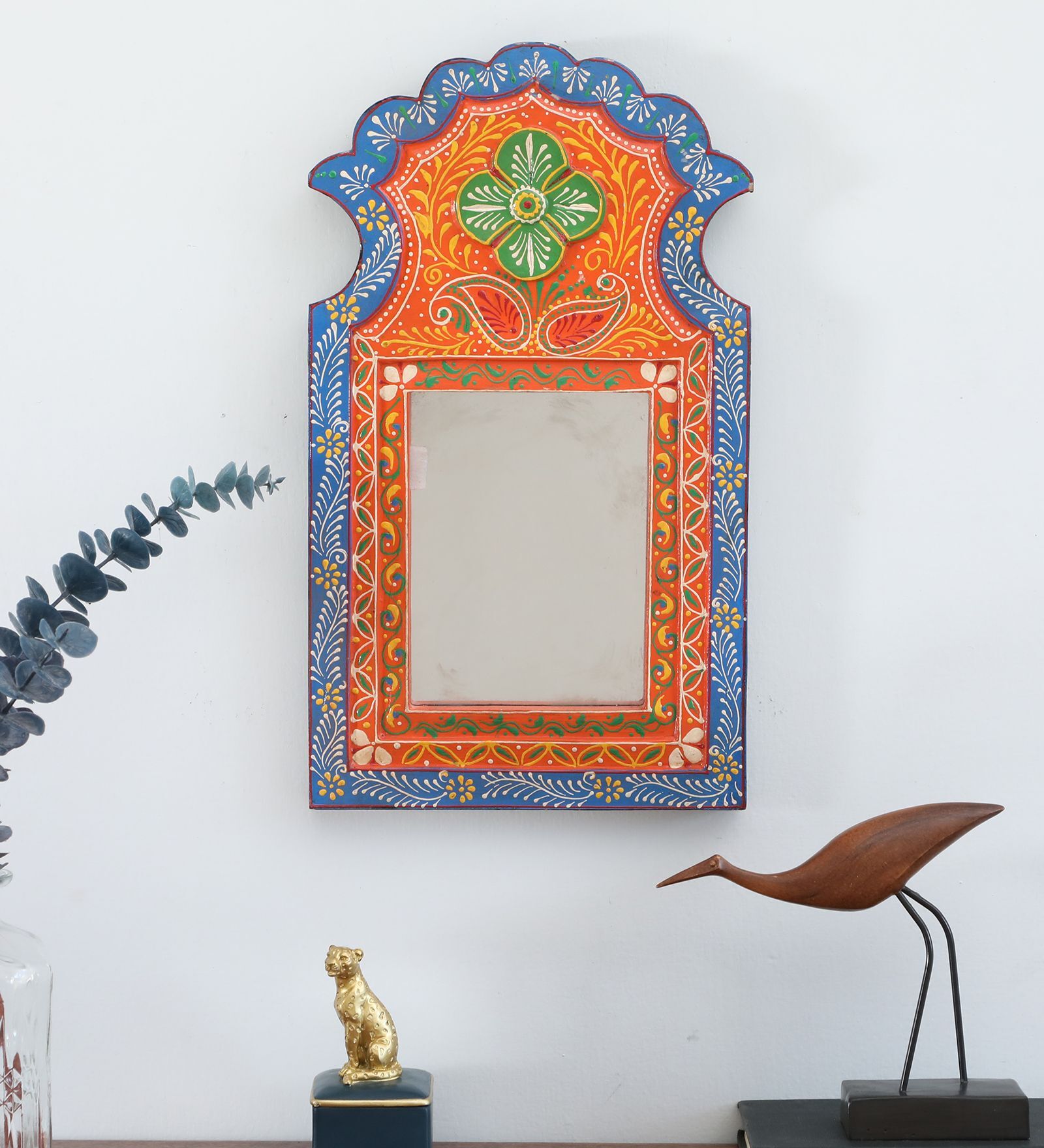 Multicolour MDF Decorative Mirror