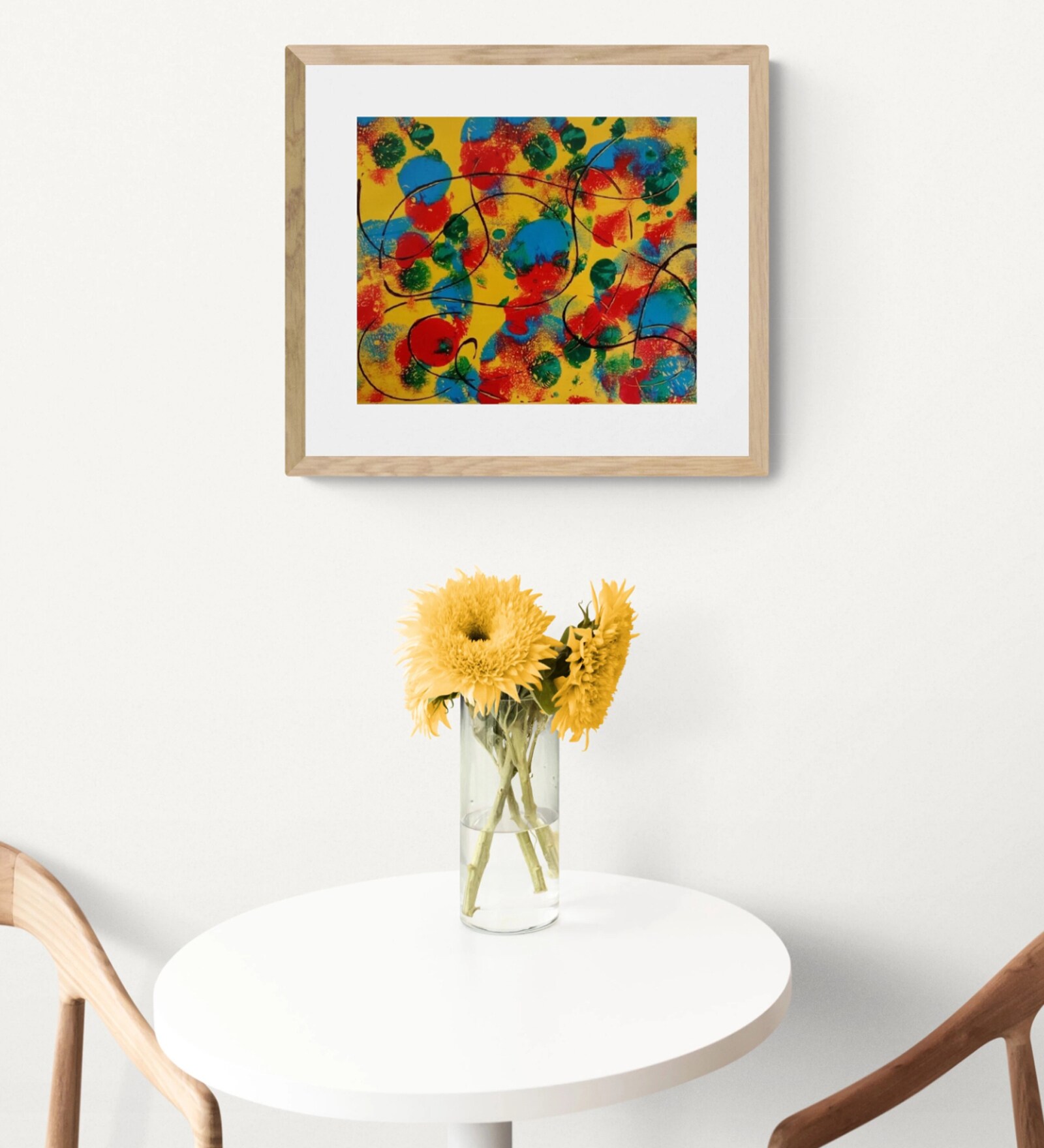 Mixed Emotions Handmade Acrylic Painting Unframed