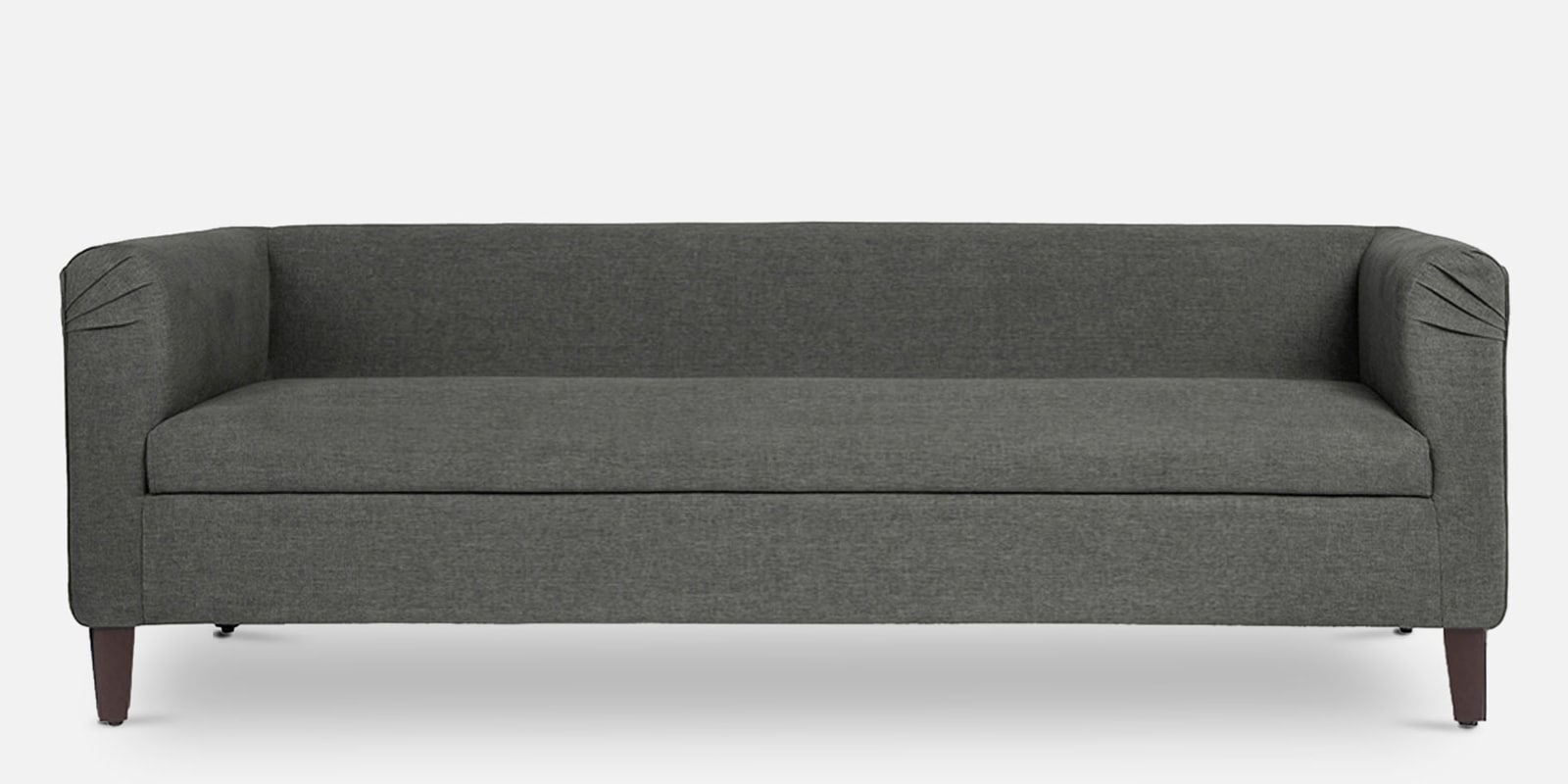 Buy Miami Fabric 3 Seater Sofa in Ash Grey Colour at 32 OFF by Wakefit