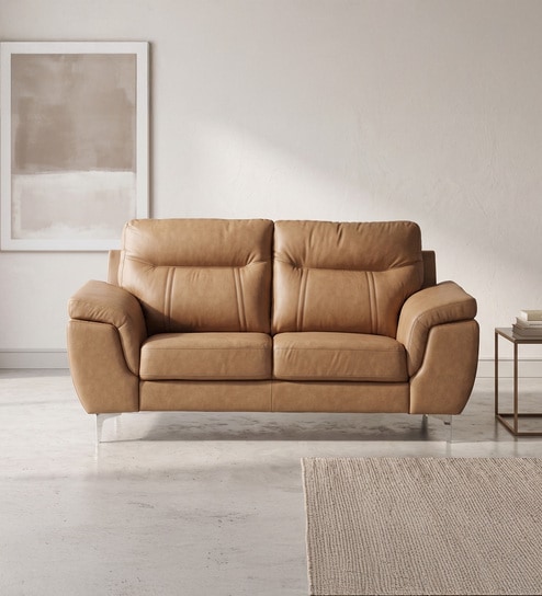 Miami 2 Seater Sofa In Brown Colour