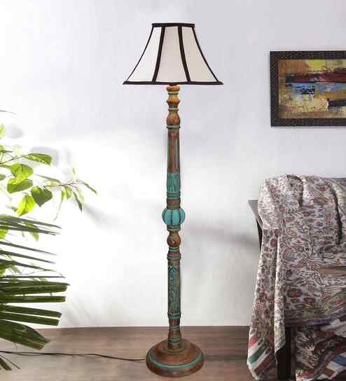Multicolor Mid Century Modern Floor Lamp