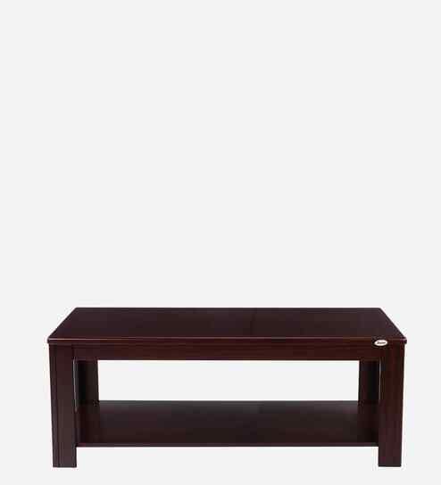 Milburn Coffee Table In Brown Finish