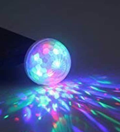 Mini Disco LED USB  Decorative Festive Light (Multi Color)