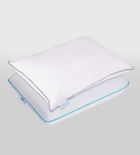 Buy Mist Microfibre Pillow Snow Cool Gel Infused Memory Foam