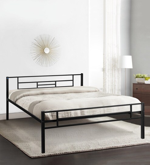 iron cot queen size