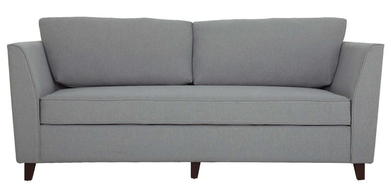 Buy Miranda 3 Seater Sofa in Ash Grey Colour - CasaCraft By Pepperfry ...