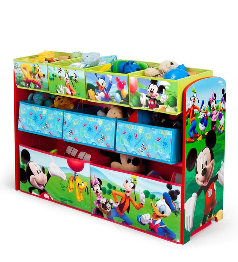 Buy Mickey Mouse Kids' Storage Unit by Cot & Candy Online - Kids ...