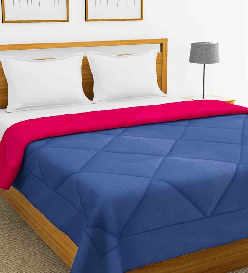 Buy Microfiber 180 GSM AC Room Double Bed Comforter Carlson by Bianca