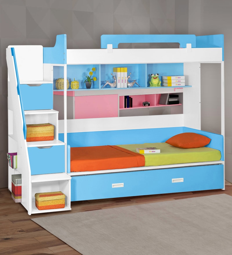 milano bunk bed with study table