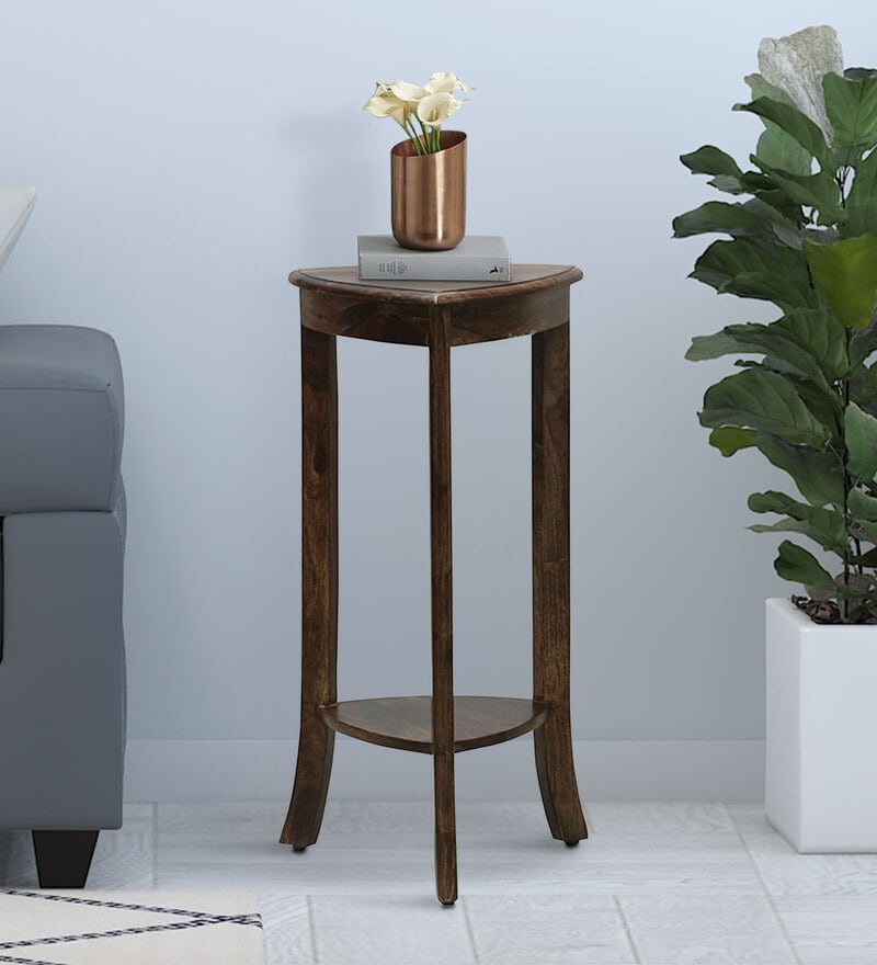 Buy Brimpton Sheesham Wood End Table In Provincial Teak Finish By