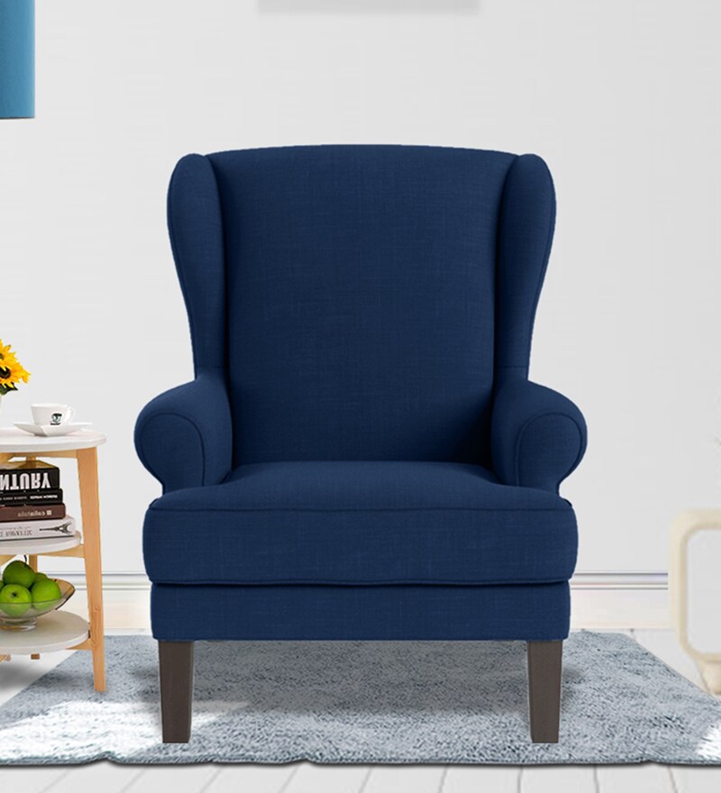 solid wing chair