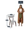 Mia 4 Seater Dining Set in Cappuccino Finish