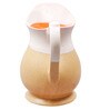 Earthy 1.8 Ltrs Beige & White Ceramic Water Jug