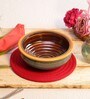 Shale Handcrafted Ceramic Elegant Solid 7.5 Inch Serving Bowl