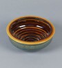 Shale Handcrafted Ceramic Elegant Solid 7.5 Inch Serving Bowl