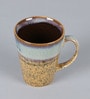 Zircon 300ml Brown & Grey Ceramic (Set of 4) Coffee Mug