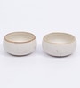 Bliss 250ml Cream Ceramic (Set of 2) Dinner Bowl
